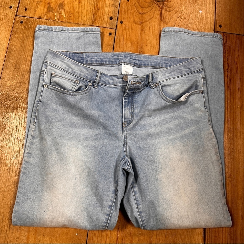 Roebuck & Co R1893 Light Blue Faded Out  Jeans - Size 14‎